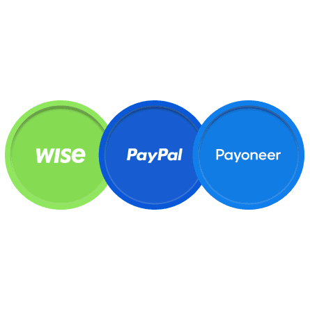 Обмін та перекази
електронних
валют (wise,
paypal, payoneer) 2